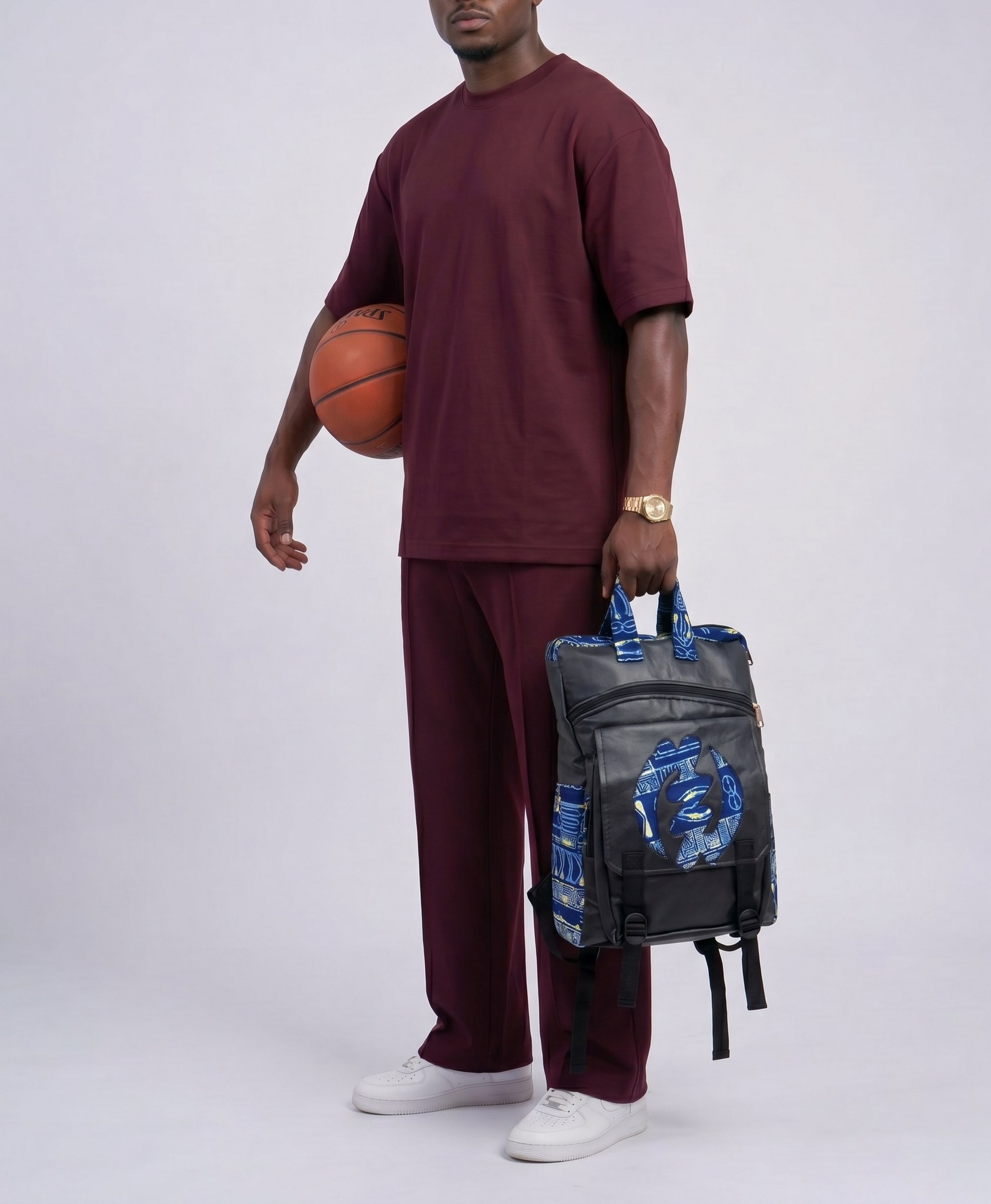 African Backpack – Nsaa alternate view