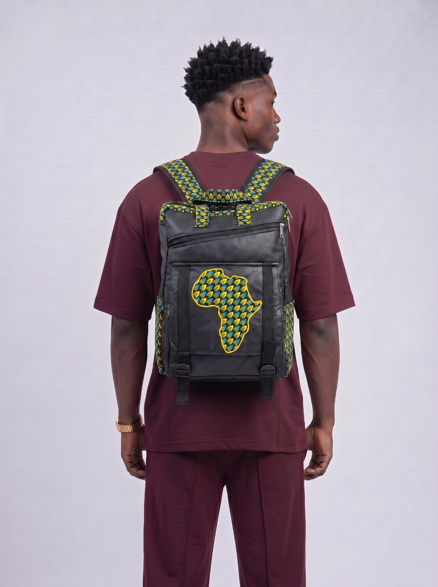 African Backpack – Aya alternate view