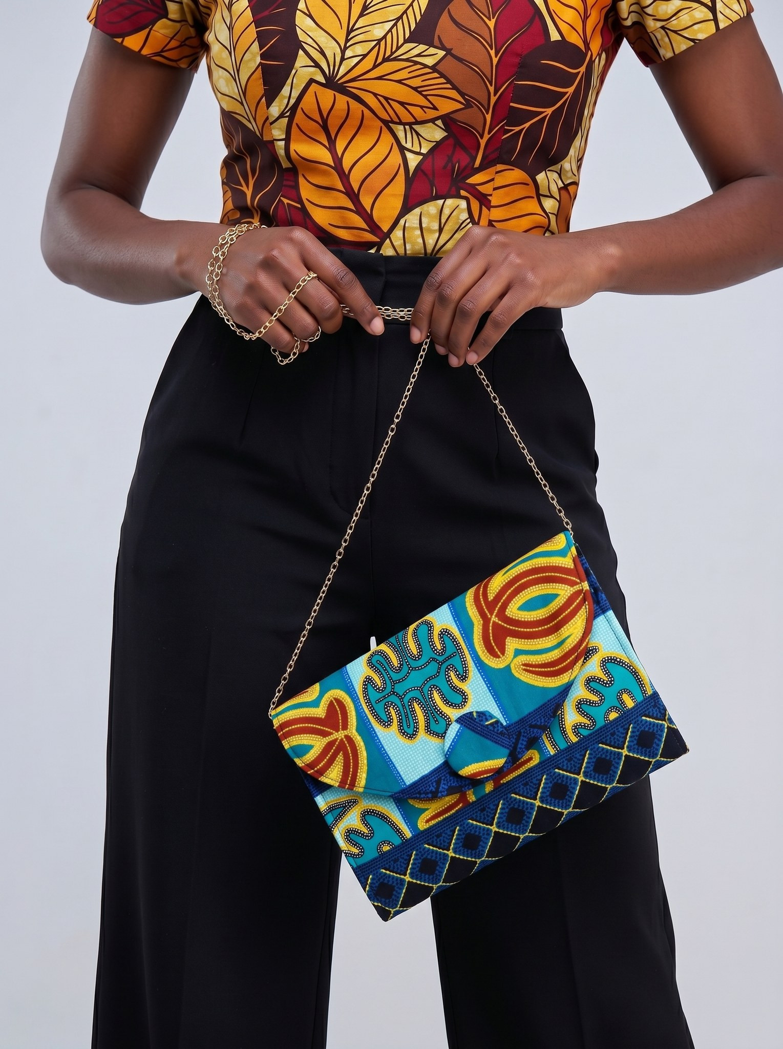 Crossbody Clutch Bag – Ankara Clutch | Amerley alternate view