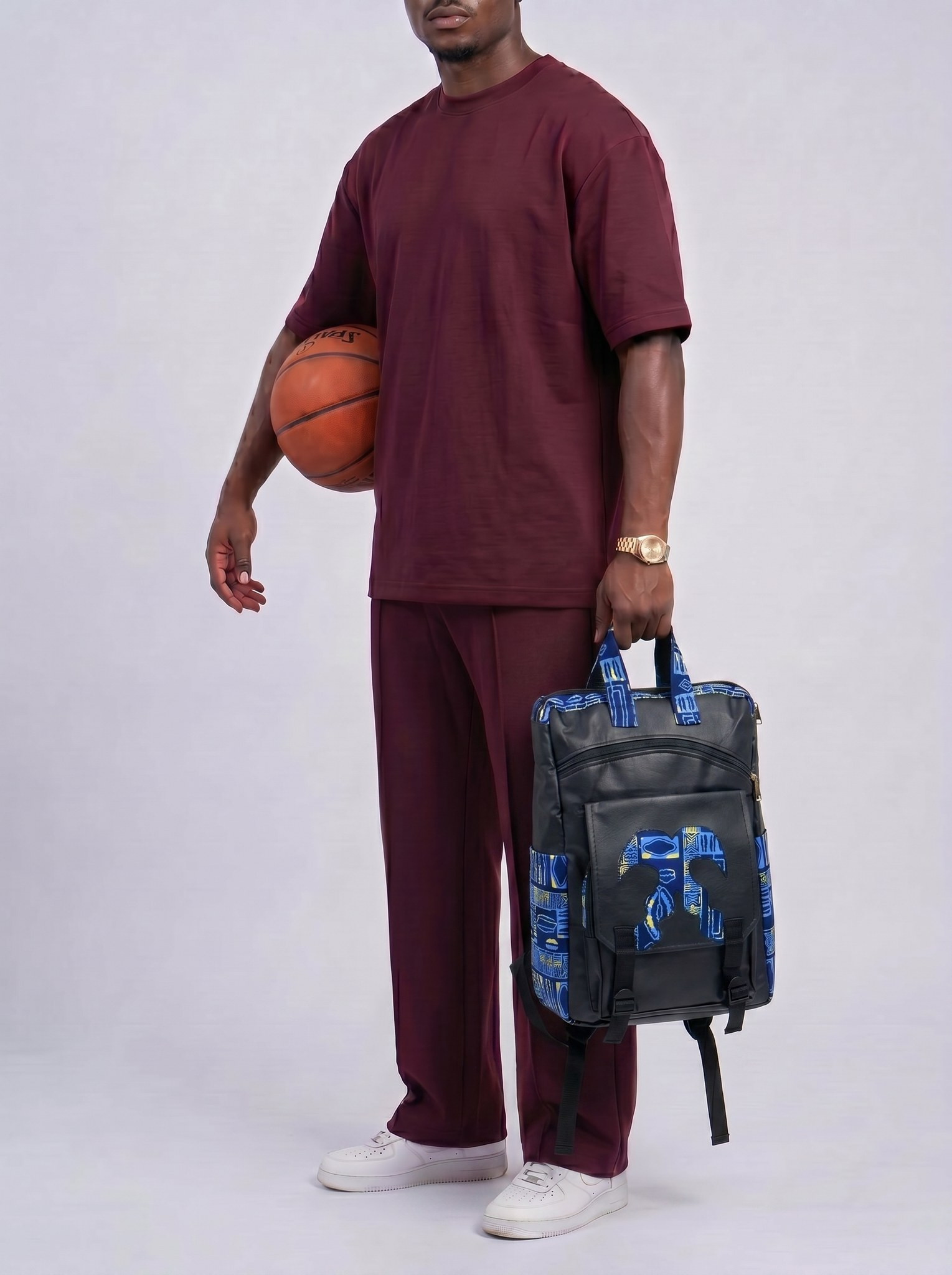 African Backpack – Obaakofoo Mmu Man alternate view