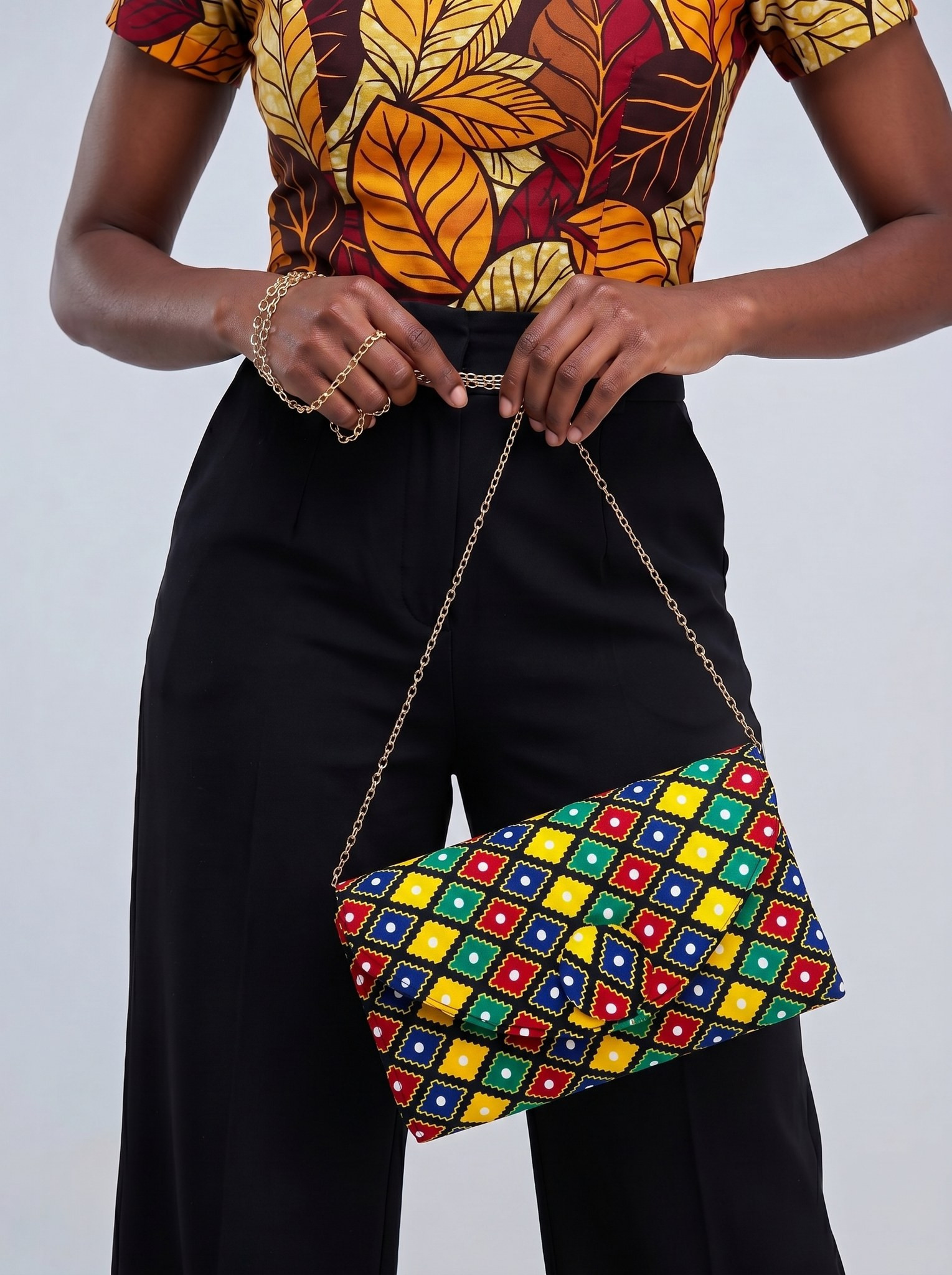 Crossbody Clutch Bag – Ankara Clutch | Odarkor alternate view