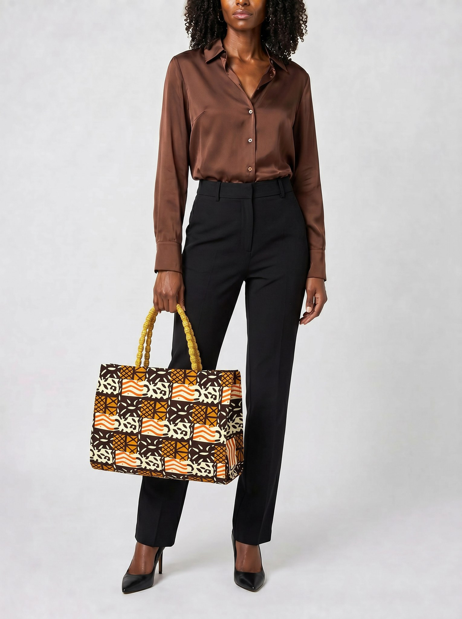 Ankara Tote Bag – Hand Made Bag | Stylish Bag alternate view