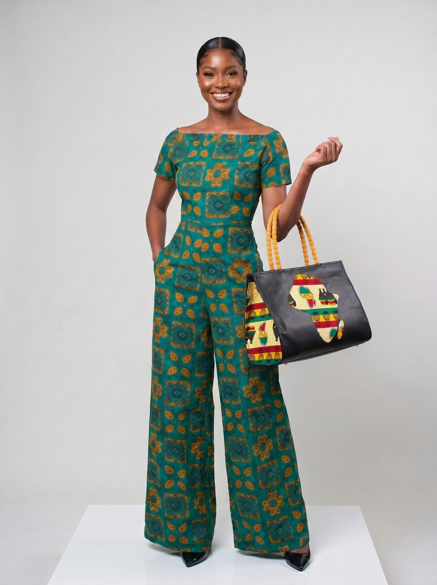 Tote Bag – African Purse Design | Don Don Leather alternate view