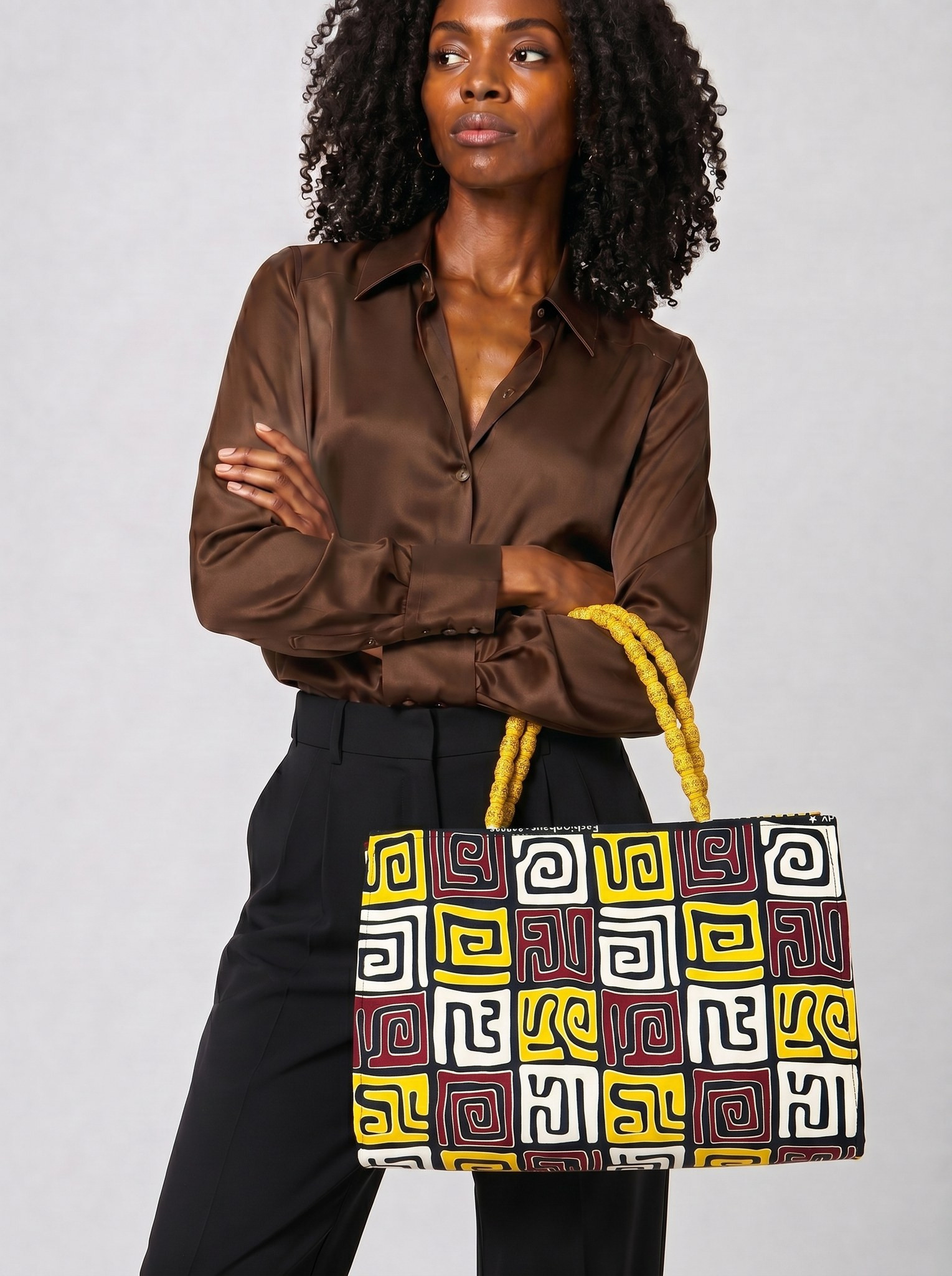 Ankara Tote Bag – Hand Made Bag | Classy Bag alternate view