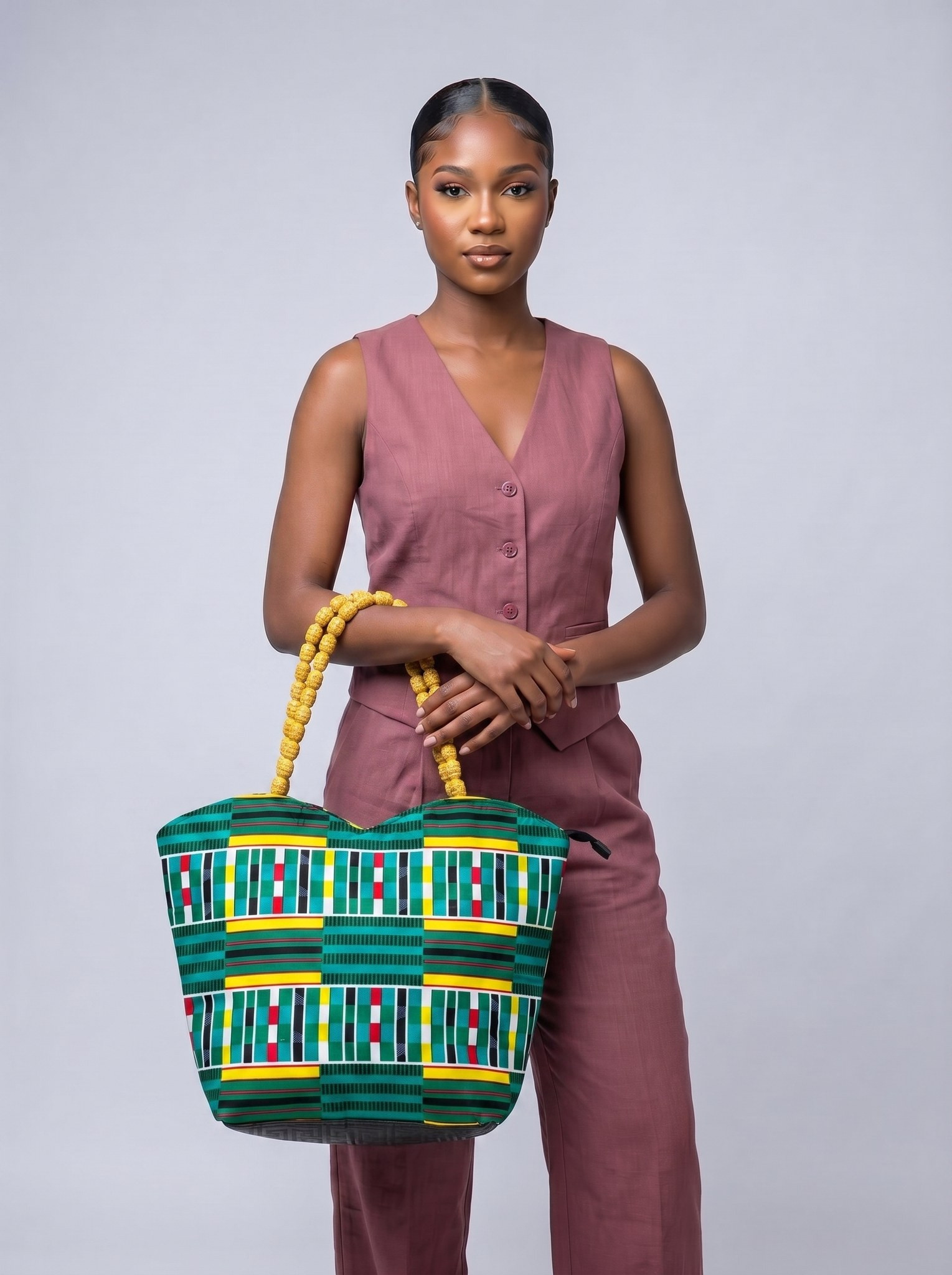 Shoulder Bag – African Print Design | Funke alternate view