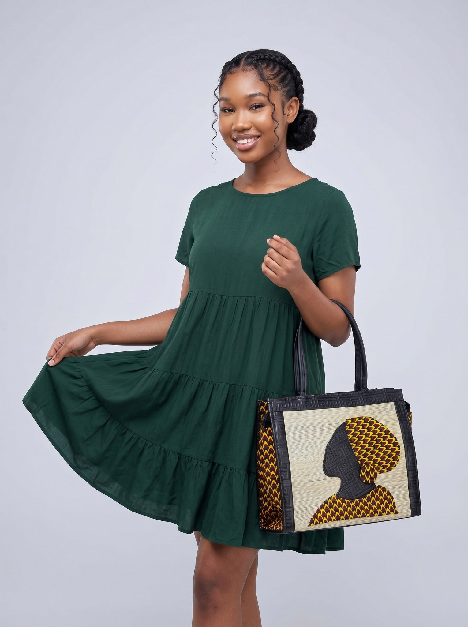 Women Handbag – Stylish African Print | Adobea alternate view