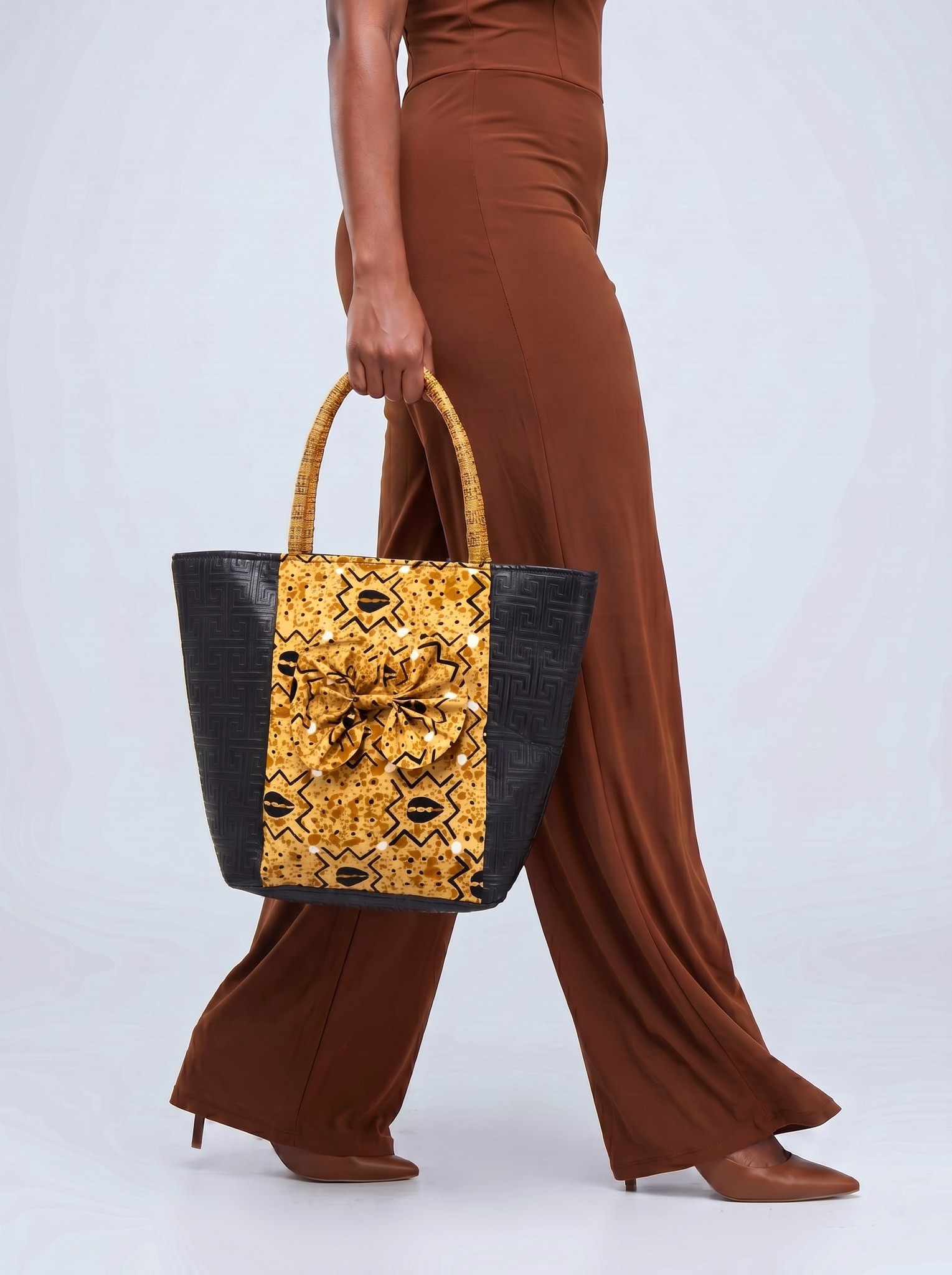 Shoulder Bag – Kente Tote Bag | Mpatapo alternate view