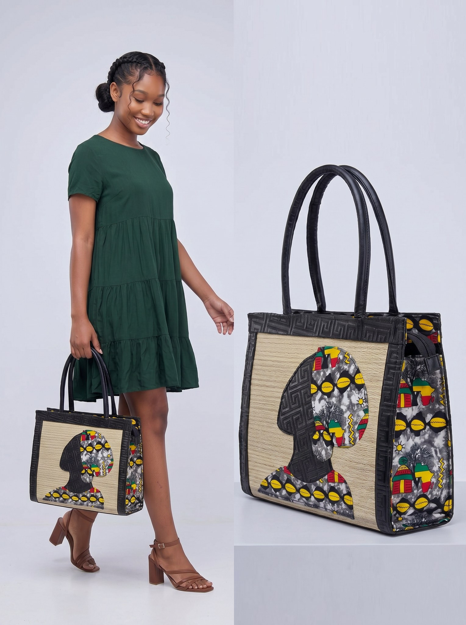 Women Handbag – Stylish African Print | Dede alternate view