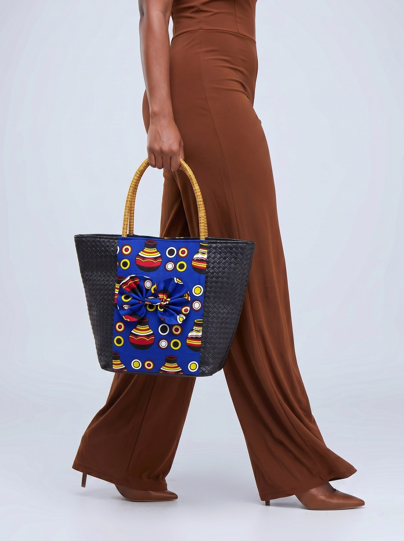 Shoulder Bag – Kente Tote Bag | Emaa Da alternate view
