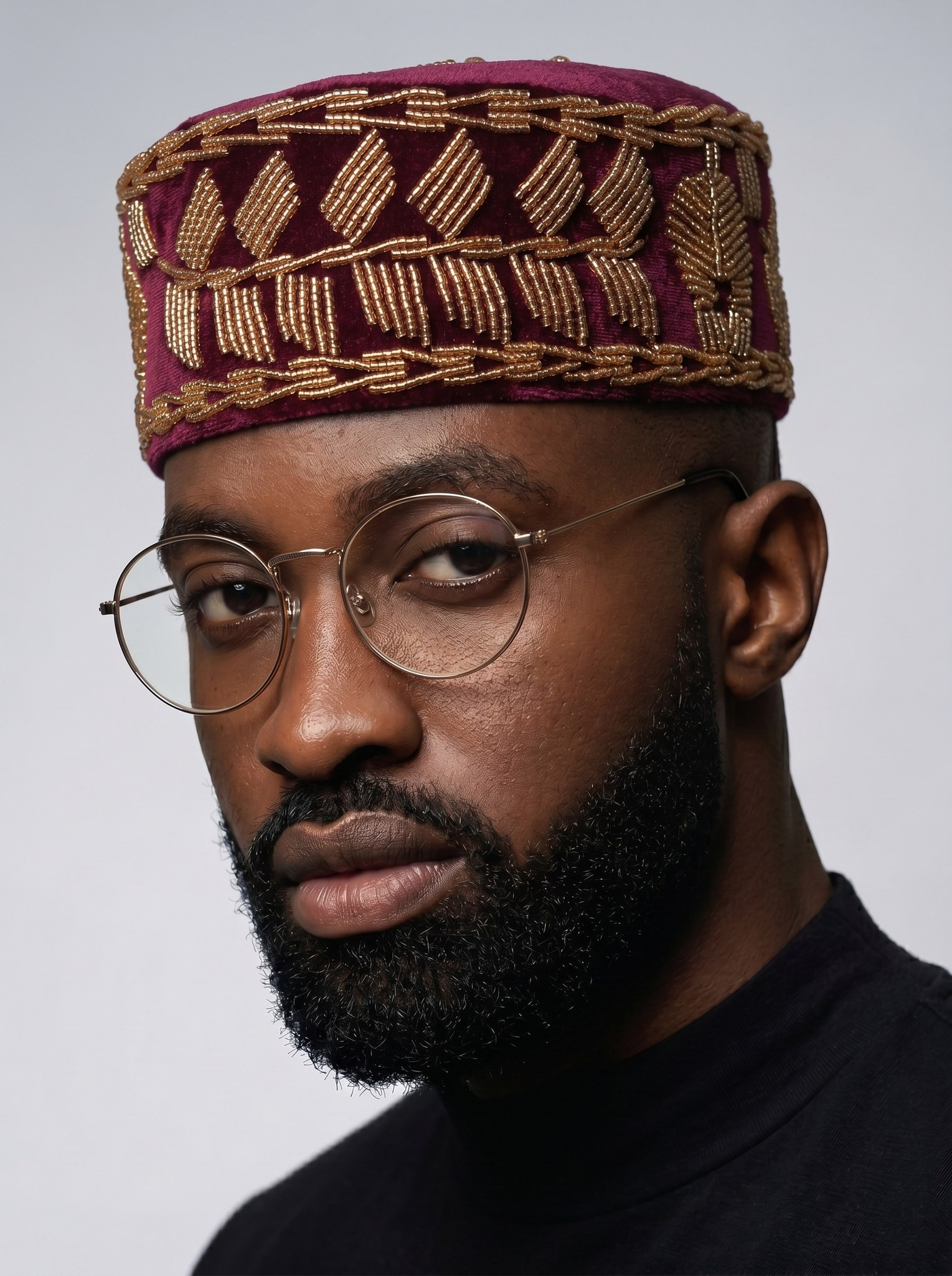 Igbo Cap | Traditional Igbo Hat | Uche alternate view