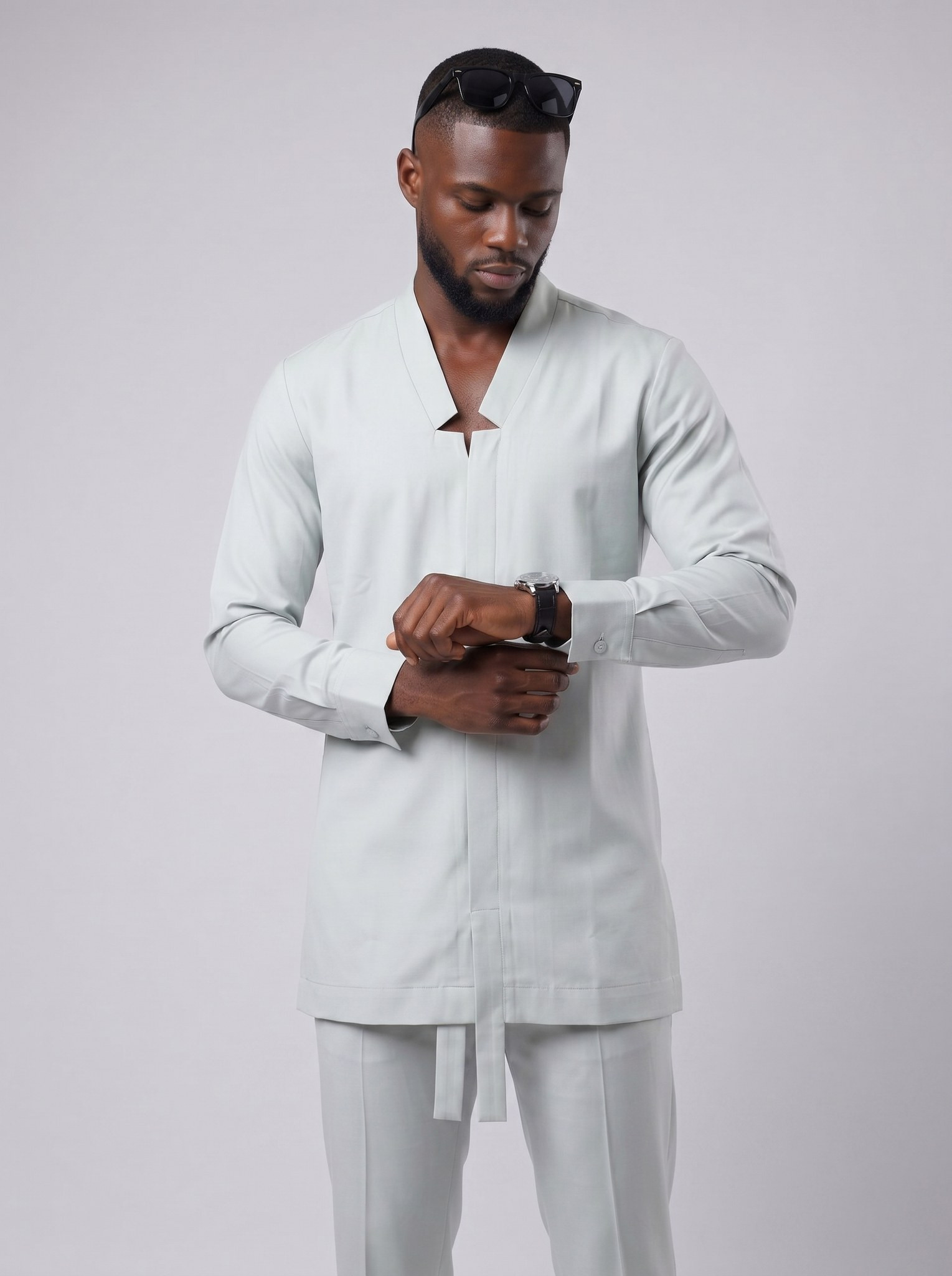 Safari Suit | Men's African Clothing |Rocky MOSS alternate view