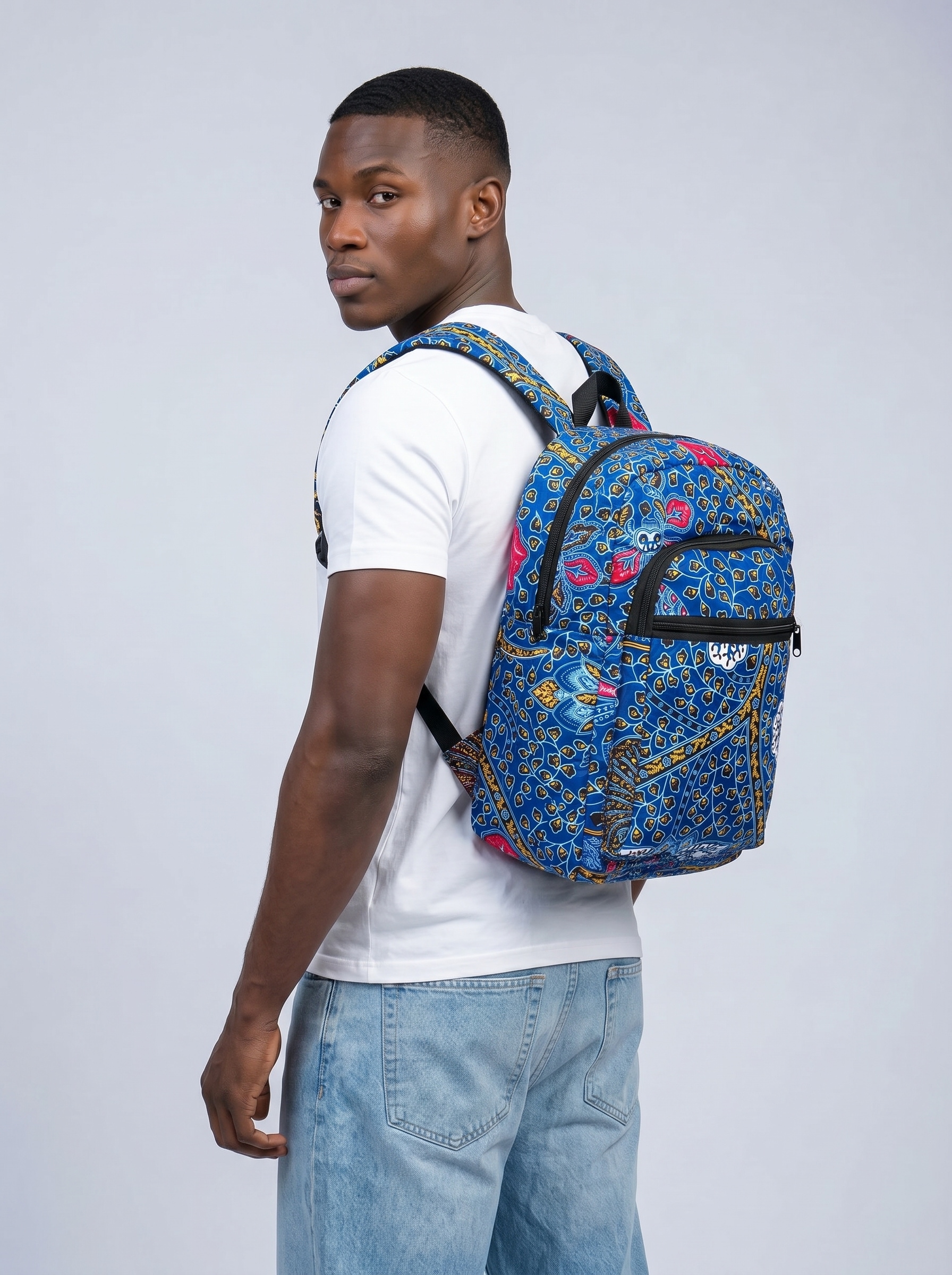 School Backpack – Fathia Fata Nkrumah alternate view