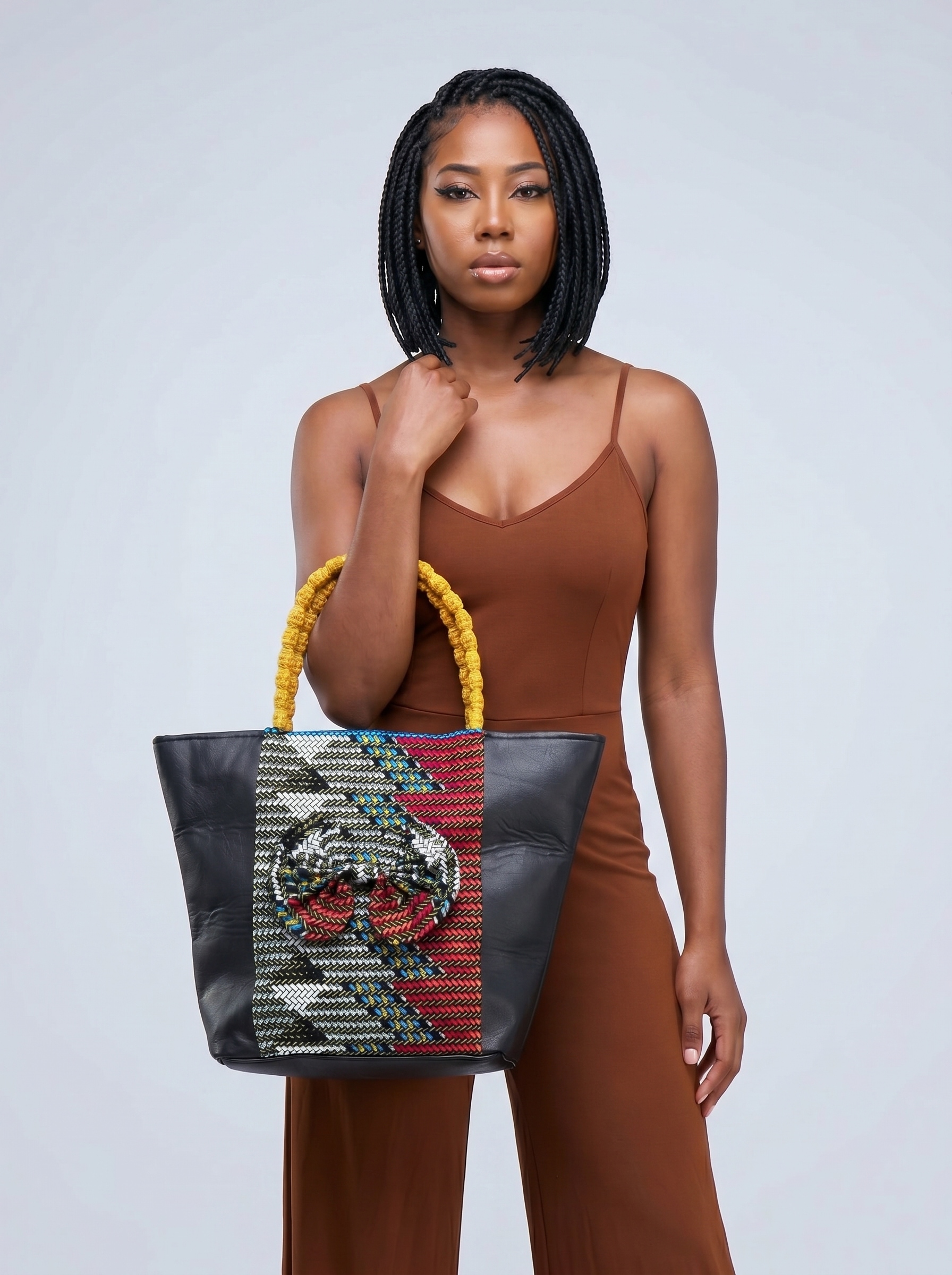 Shoulder Bag – Kente Tote Bag | Sika Futuro alternate view