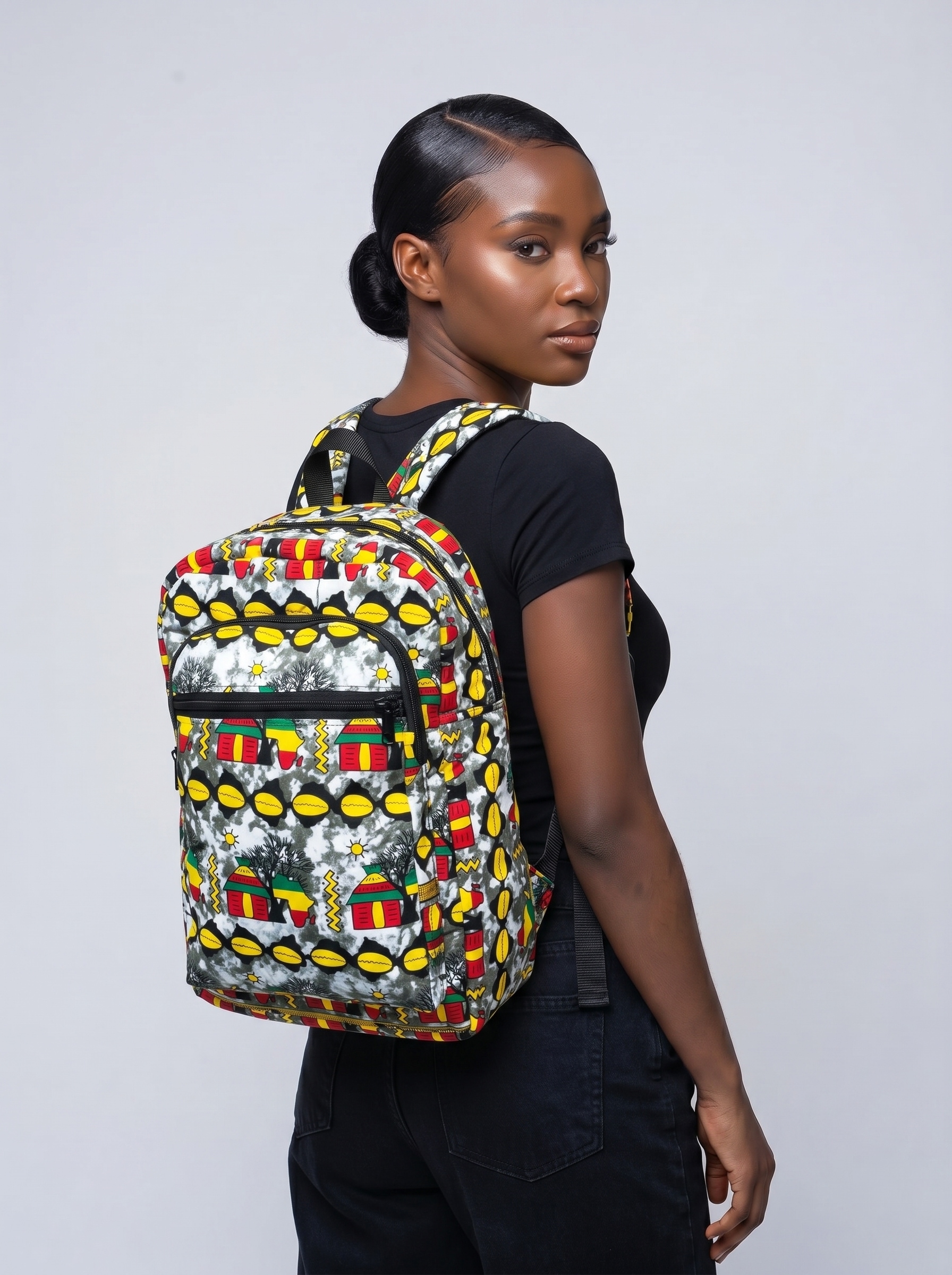 School Backpack – Aya alternate view