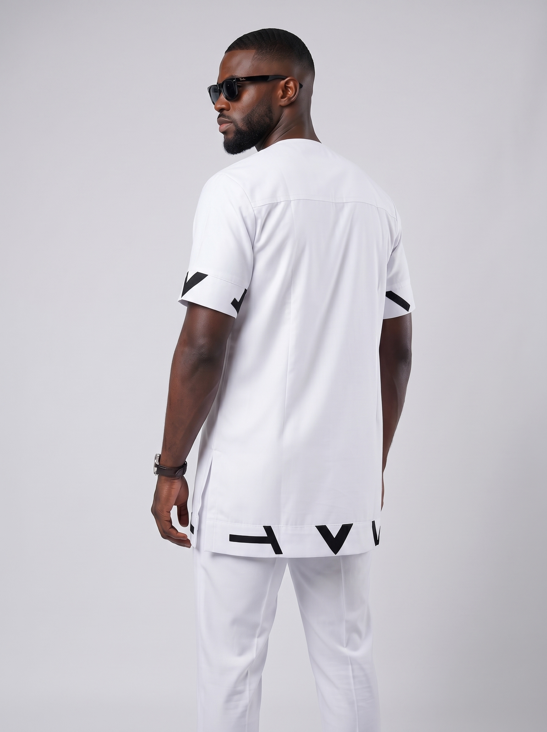 Safari Suit | Men's African Clothing | Rabi alternate view