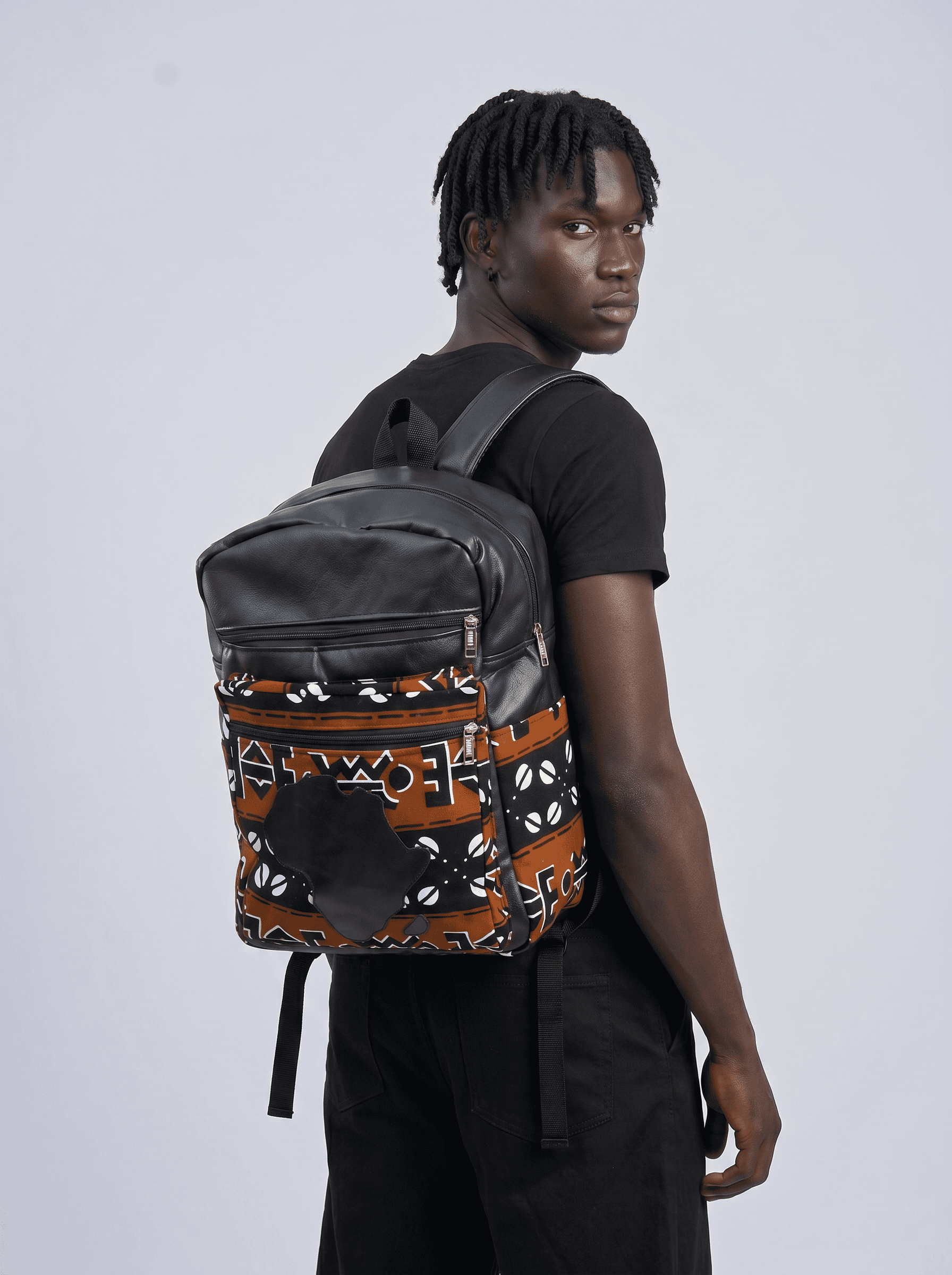 Leather Backpack – Campus Bag | Mpatapo alternate view