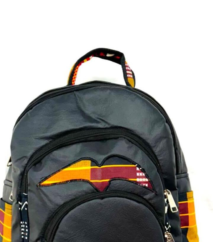 Tribal Print Backpack – Ankara Design | Obaakofoo Mmu Man