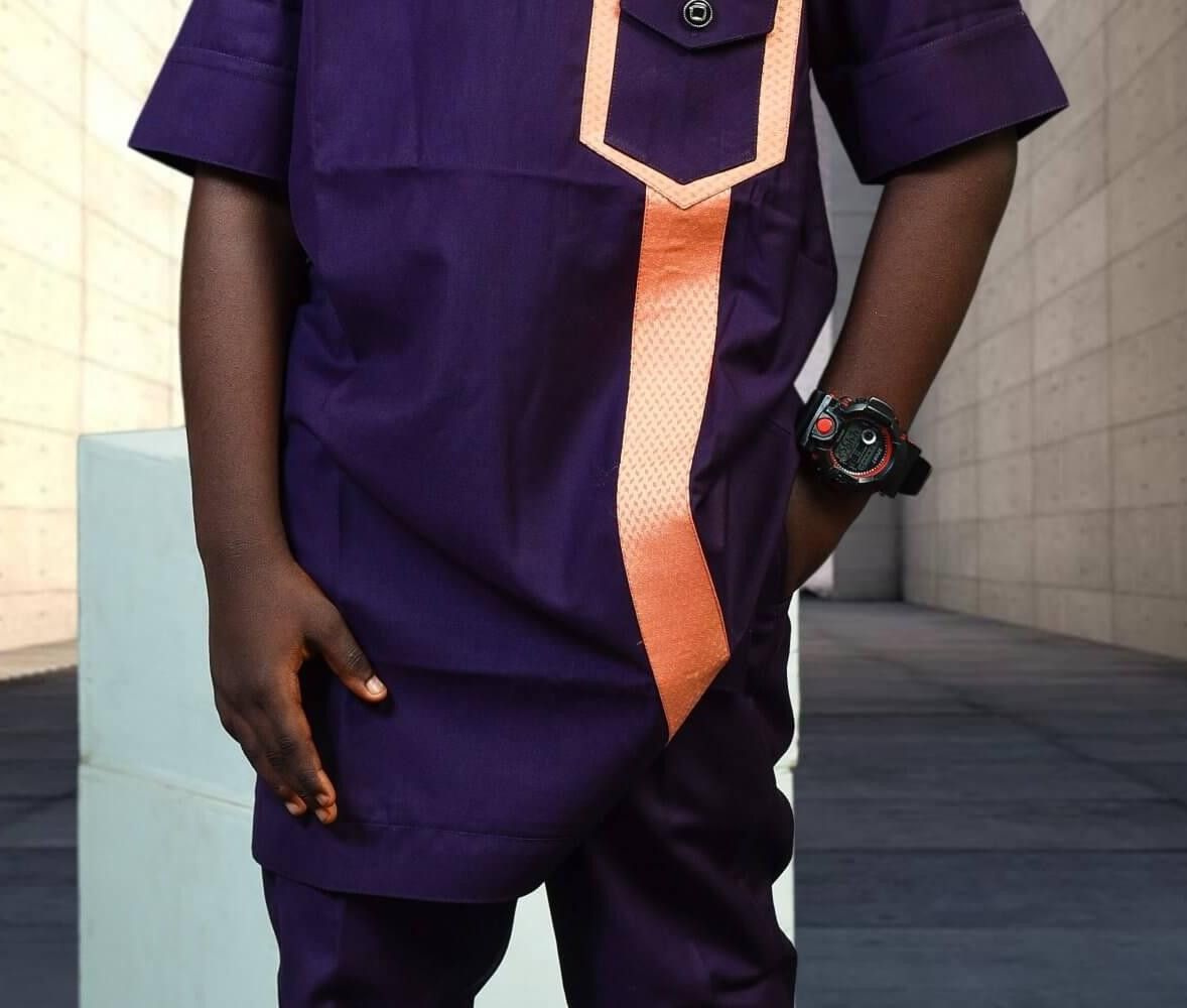 Kids Dashiki Clothing – African Print | Adebayo alternate view