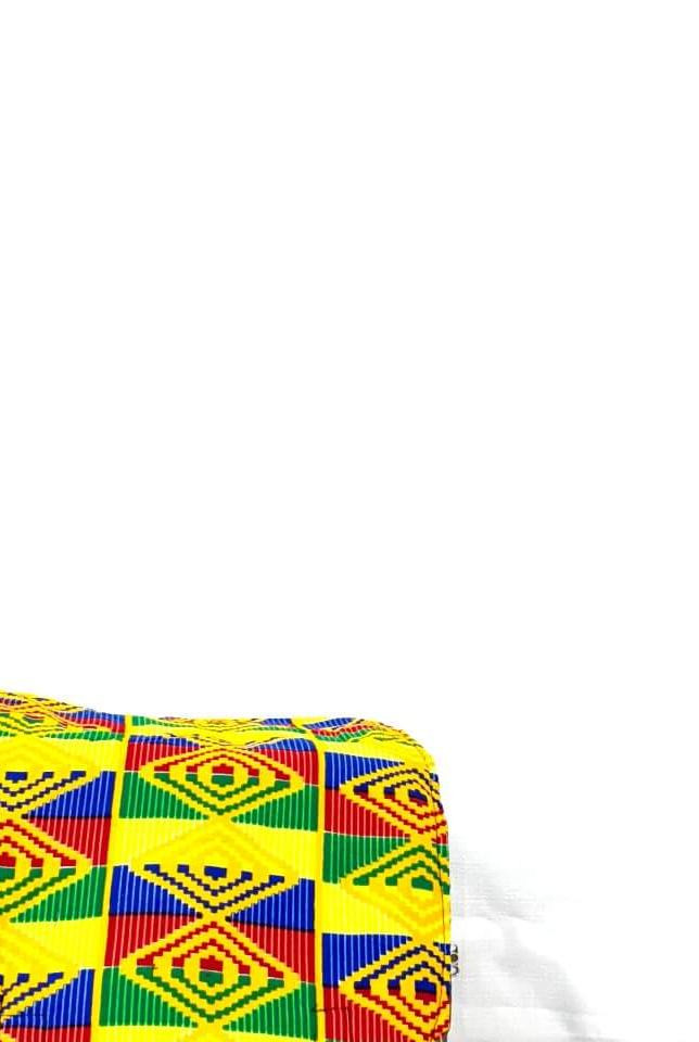 Denim Backpack – African Print | Sahelian